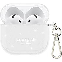 kate spade new york AirPods 4 Protective Case with Keychain Ring